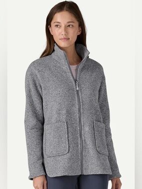 Patagonia Women's Better Sweater Oversized Fleece Coat Jacket Size Small